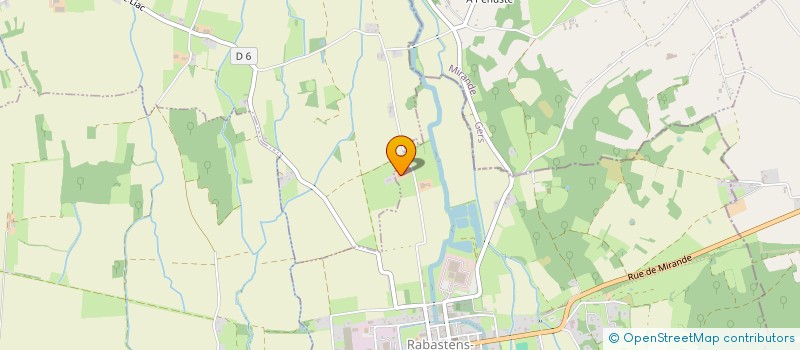 localisation de l'entreprise DU PATOURET  RABASTENS-DE-BIGORRE