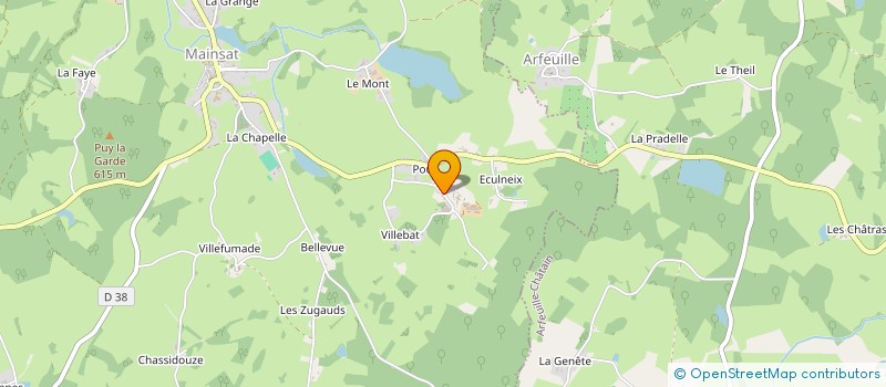 localisation de l'entreprise DU PATURAL DES SOURCES à MAINSAT