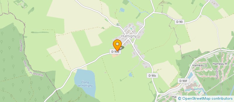 localisation de l'entreprise DU PAUVRE HOMME  HATTIGNY