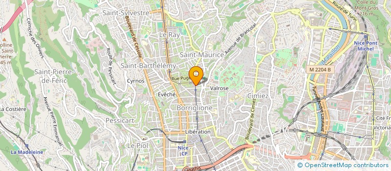 localisation de l'entreprise DU PAVILLON DAVICA à NICE