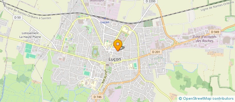 localisation de l'entreprise DU PAYS LUCONNAIS à LUCON