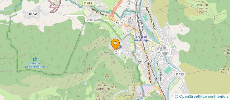 localisation de l'entreprise DU PEDREIT à NIAUX