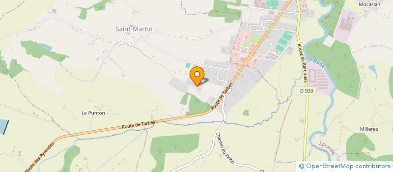 localisation de l'entreprise DU PELON  SAINT-MARTIN