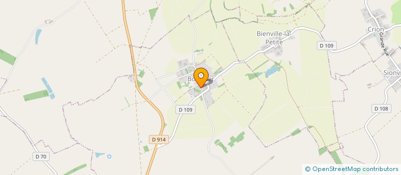 localisation de l'entreprise DU PEPERE  BONVILLER