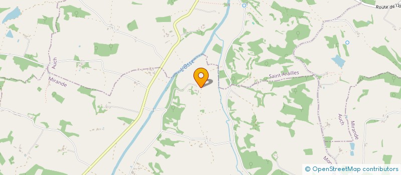 localisation de l'entreprise DU PERRON  MONTESQUIOU