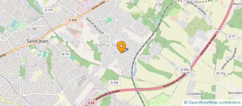 localisation de l'entreprise DU PESQUIES  ROUFFIAC-TOLOSAN