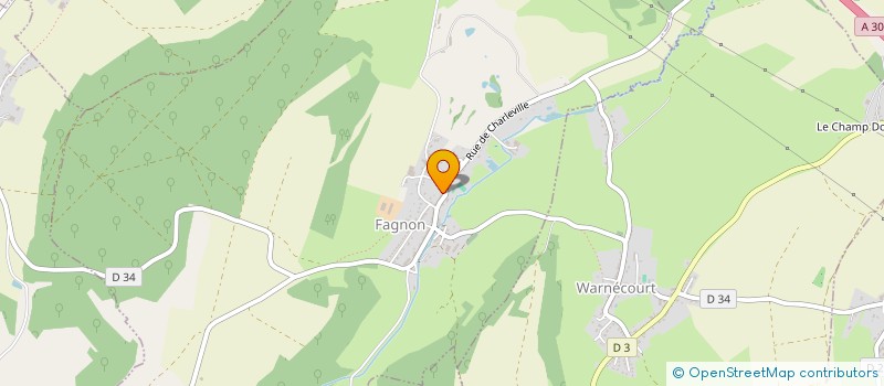 localisation de l'entreprise DU PETIT BAN  FAGNON