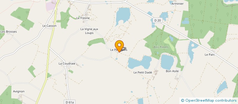 localisation de l'entreprise DU PETIT BOIS à DOUADIC