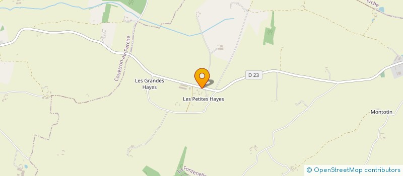 localisation de l'entreprise DU PETIT BOIS  LA FONTENELLE