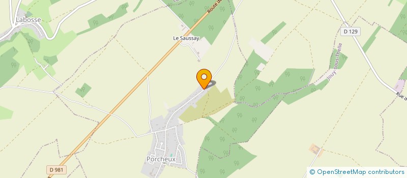 localisation de l'entreprise DU PETIT BOISSY  PORCHEUX