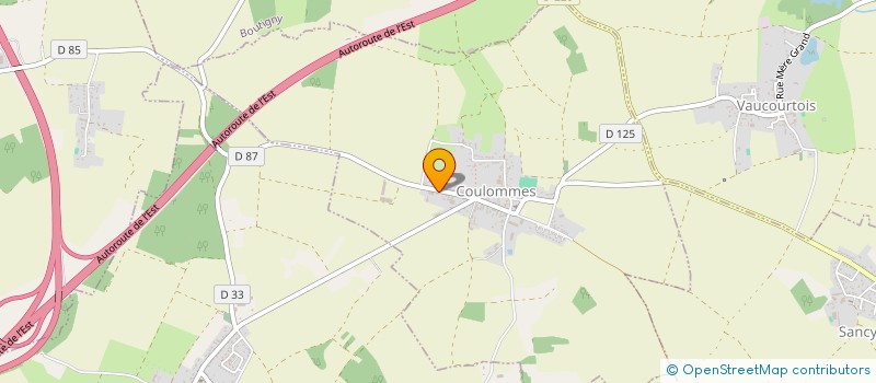 localisation de l'entreprise DU PETIT BOURG à COULOMMES
