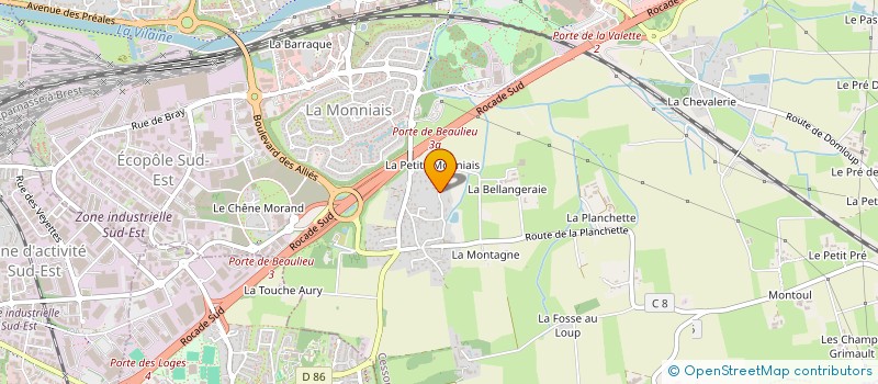 localisation de l'entreprise DU PETIT BRAY à CESSON-SEVIGNE