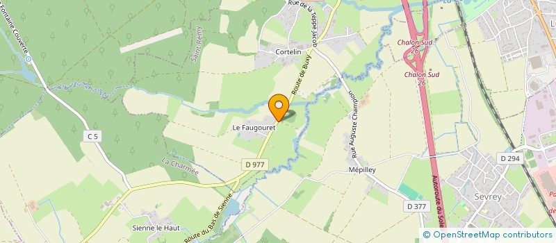 localisation de l'entreprise DU PETIT CHALON  PARIS