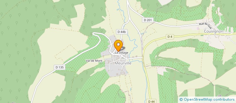 localisation de l'entreprise DU PETIT CHAPEAU à MEURVILLE