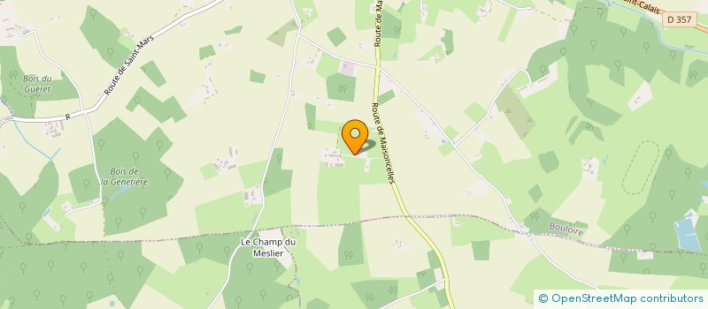 localisation de l'entreprise DU PETIT CHATAIGNER  VOLNAY