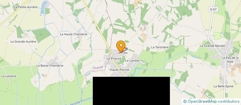 localisation de l'entreprise DU PETIT CLOS  CHAUMES-EN-RETZ