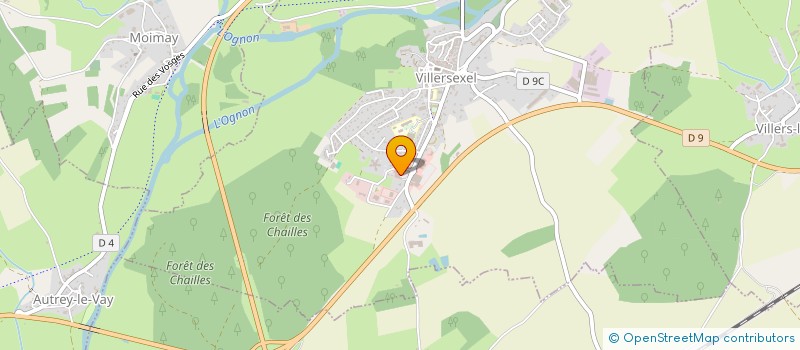 localisation de l'entreprise DU PETIT FOUGERAIS à VILLERSEXEL