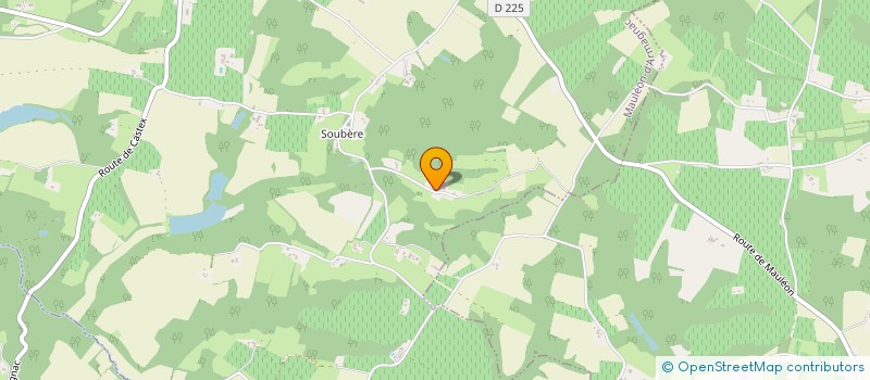 localisation de l'entreprise DU PETIT HAGE  MAULEON-D'ARMAGNAC