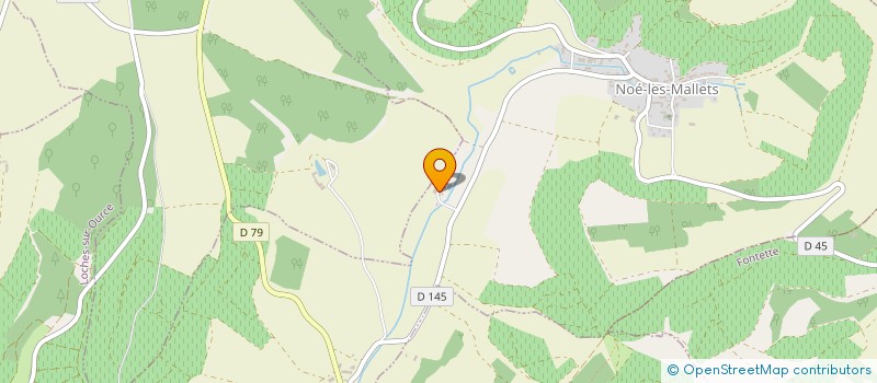 localisation de l'entreprise DU PETIT MALLET à NOE-LES-MALLETS