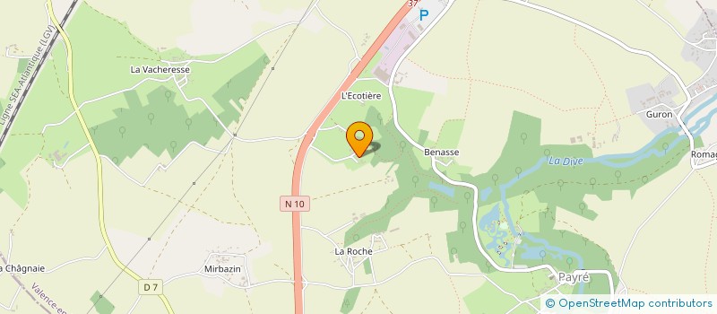 localisation de l'entreprise DU PETIT MONTORCHON à VALENCE-EN-POITOU