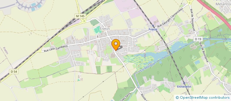 localisation de l'entreprise DU PETIT MOULIN à FRETIN