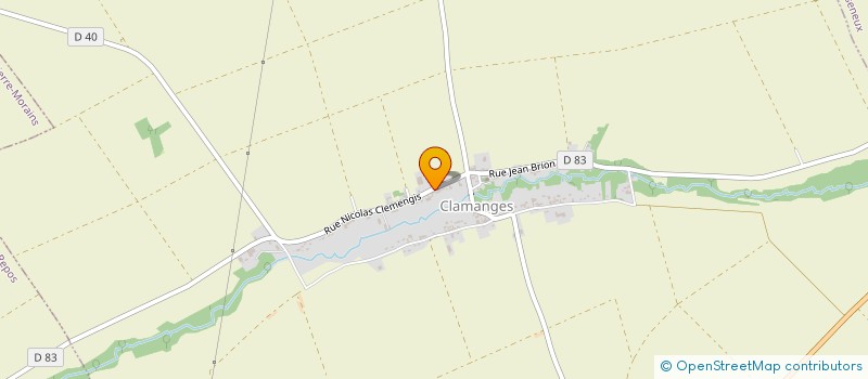 localisation de l'entreprise DU PETIT NOYER  CLAMANGES