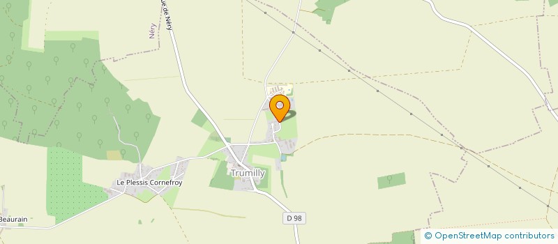 localisation de l'entreprise DU PETIT ORME  TRUMILLY