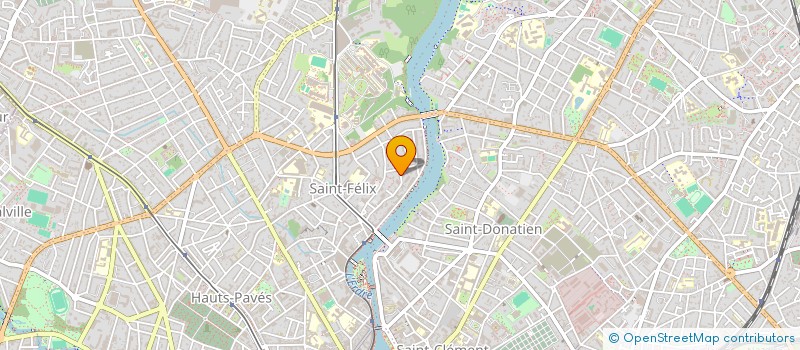 localisation de l'entreprise DU PETIT PONT  NANTES