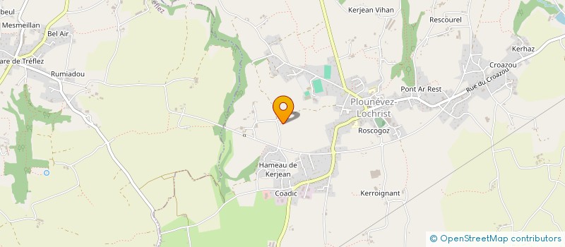 localisation de l'entreprise DU PETIT PONT  PLOUNEVEZ-LOCHRIST