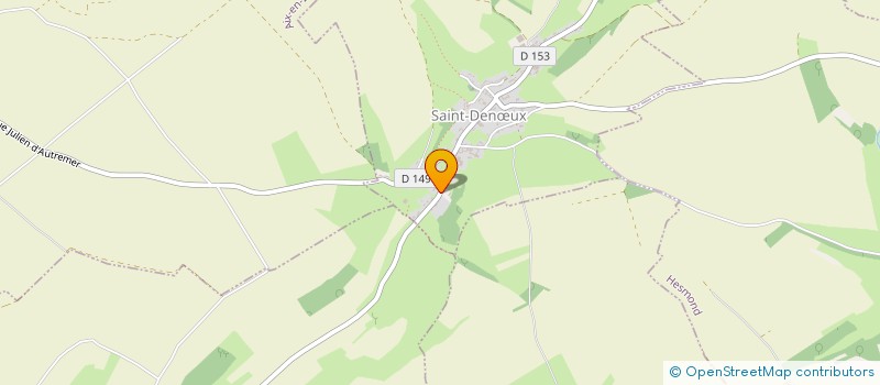 localisation de l'entreprise DU PETIT PRE  SAINT-DENUX