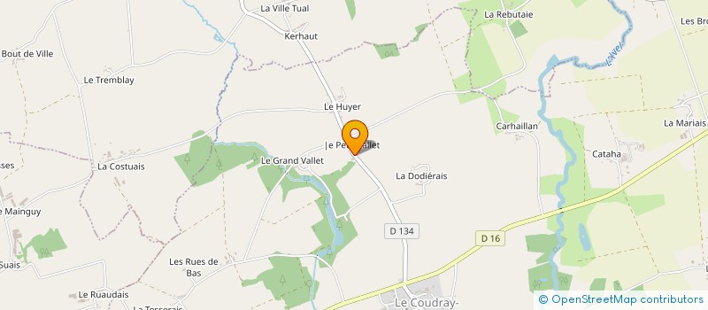 localisation de l'entreprise DU PETIT VALET à MAURON