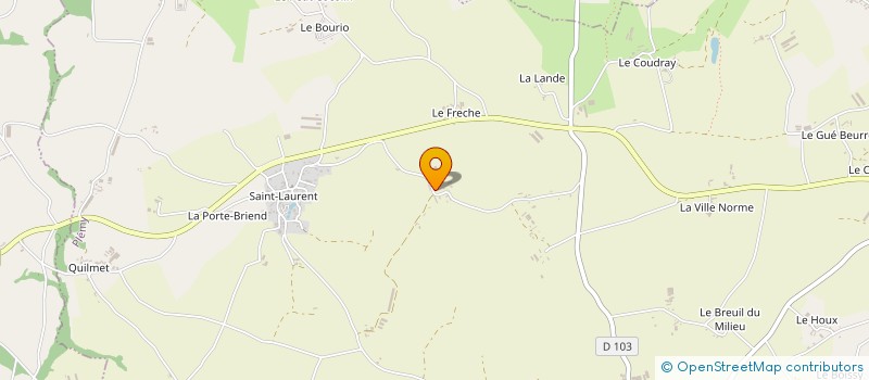 localisation de l'entreprise DU PETIT VAUBY à PLEMY