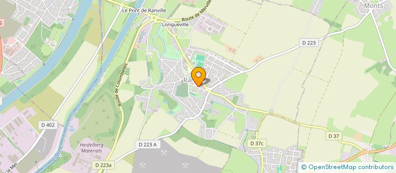 localisation de l'entreprise DU PHAR à RANVILLE