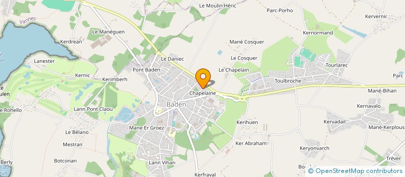 localisation de l'entreprise DU PHARE OUEST TU FAR EAST  BADEN