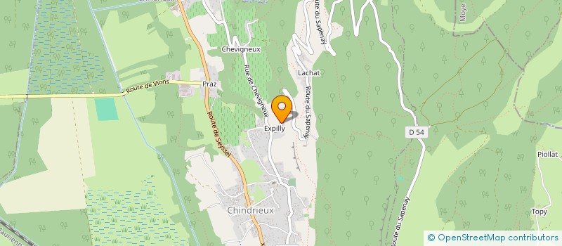 localisation de l'entreprise DU PHOENIX  CHINDRIEUX