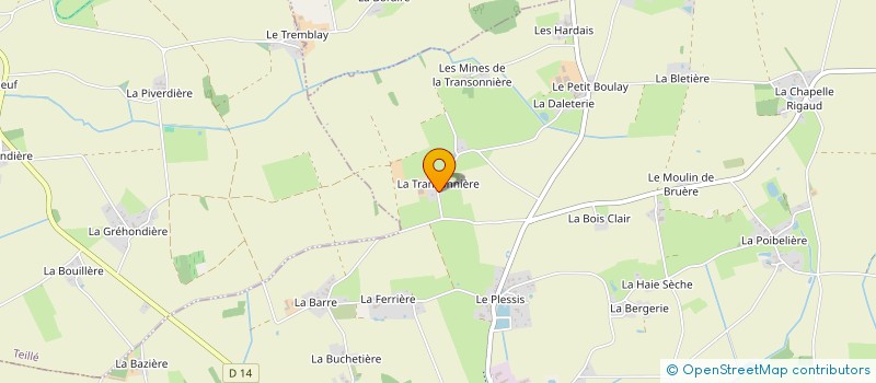 localisation de l'entreprise DU PICQUIAU à MESANGER