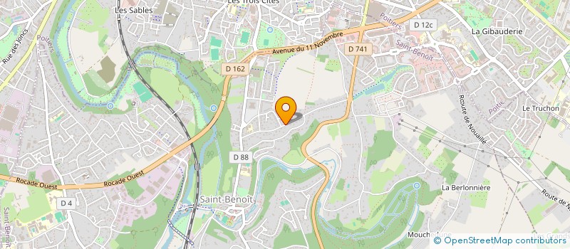 localisation de l'entreprise DU PLAN D'EAU à SAINT-BENOIT