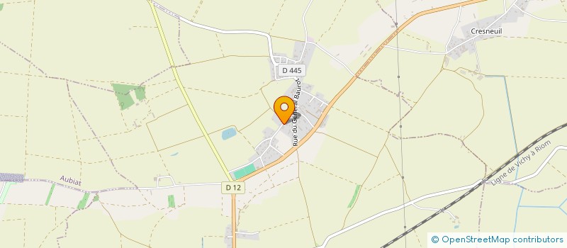 localisation de l'entreprise DU PLAN DANS LA TETE à VICHY