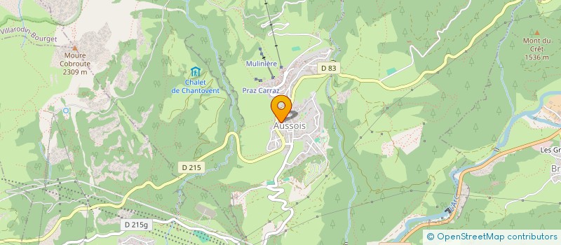 localisation de l'entreprise DU PLAN SEC à AUSSOIS