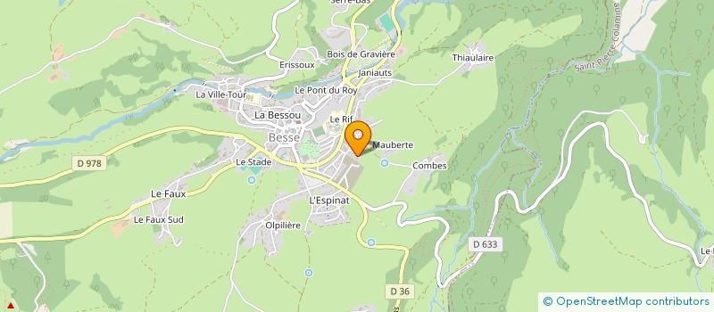 localisation de l'entreprise DU PLANTIER  BESSE-ET-SAINT-ANASTAISE