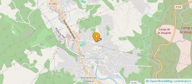 localisation de l'entreprise DU PLATEAU à TRANS-EN-PROVENCE