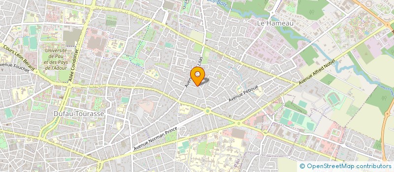 localisation de l'entreprise DU PLATEAU  LUSSAGNET-LUSSON