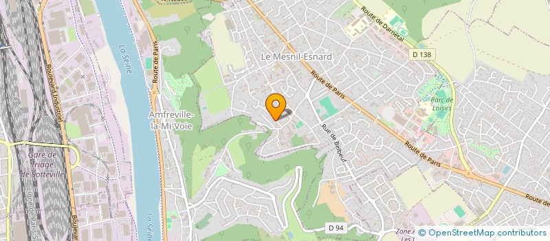 localisation de l'entreprise DU PLATEAU  LE MESNIL-ESNARD