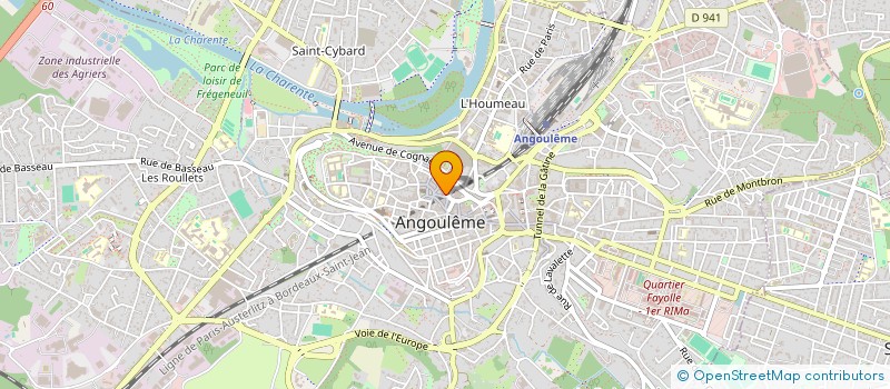 localisation de l'entreprise DU PLATEAU à ANGOULEME