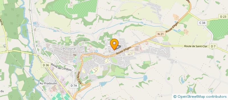 localisation de l'entreprise DU PLATEAU à LECTOURE