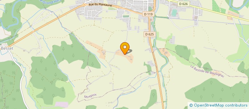 localisation de l'entreprise DU PLATEAU DE MIREPOIX à MIREPOIX