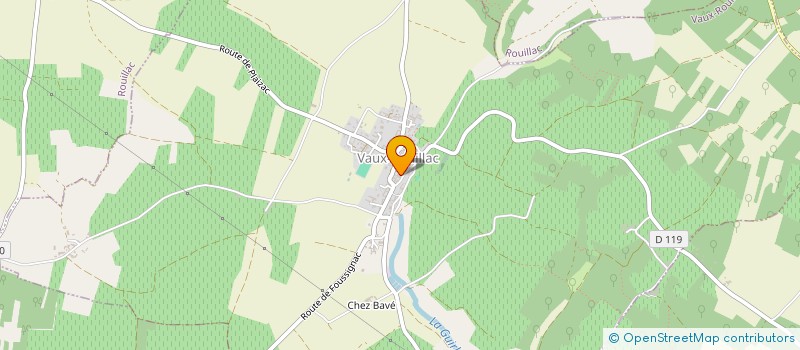 localisation de l'entreprise DU PLATEAU DES FINS BOIS à VAUX-ROUILLAC