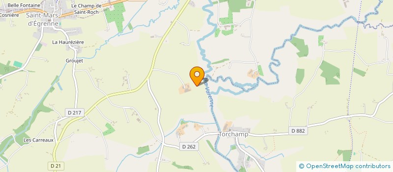 localisation de l'entreprise DU PLESSIS à SAINT-MARS-D'EGRENNE