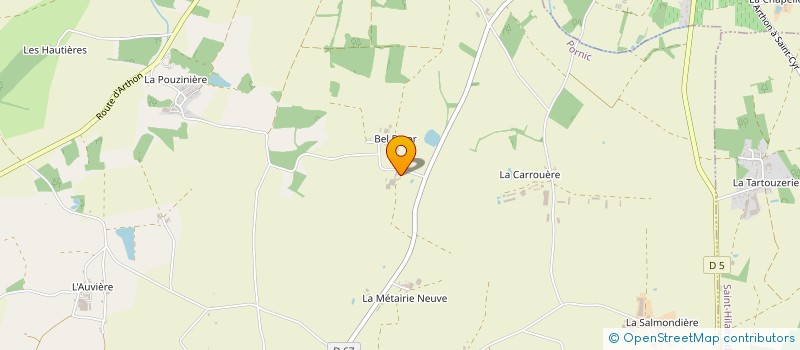 localisation de l'entreprise DU PLESSIS à PORNIC