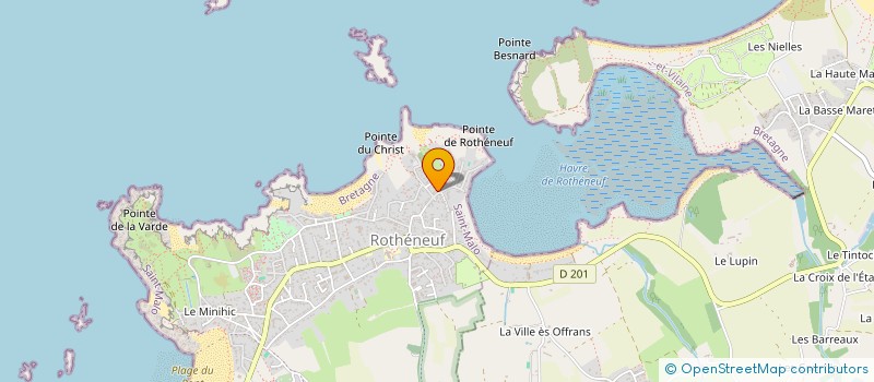 localisation de l'entreprise DU POISSON NICOL  SAINT-MALO